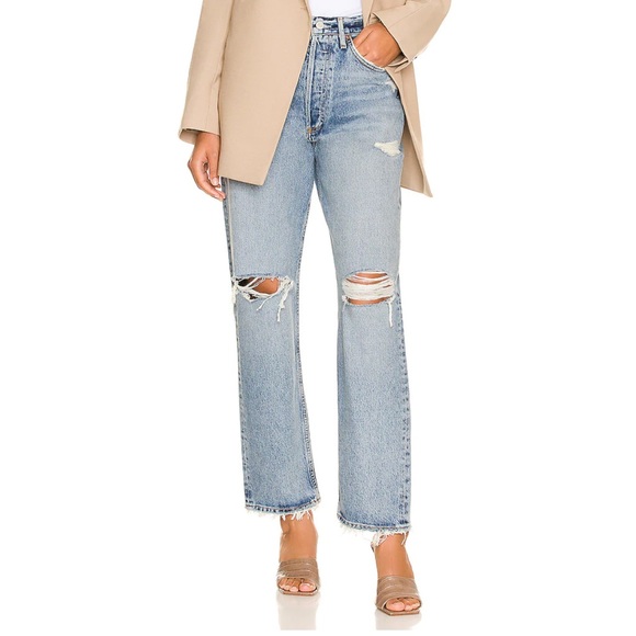 AGOLDE 90's Mid Rise Loose Fit Jeans - Picture 4 of 9